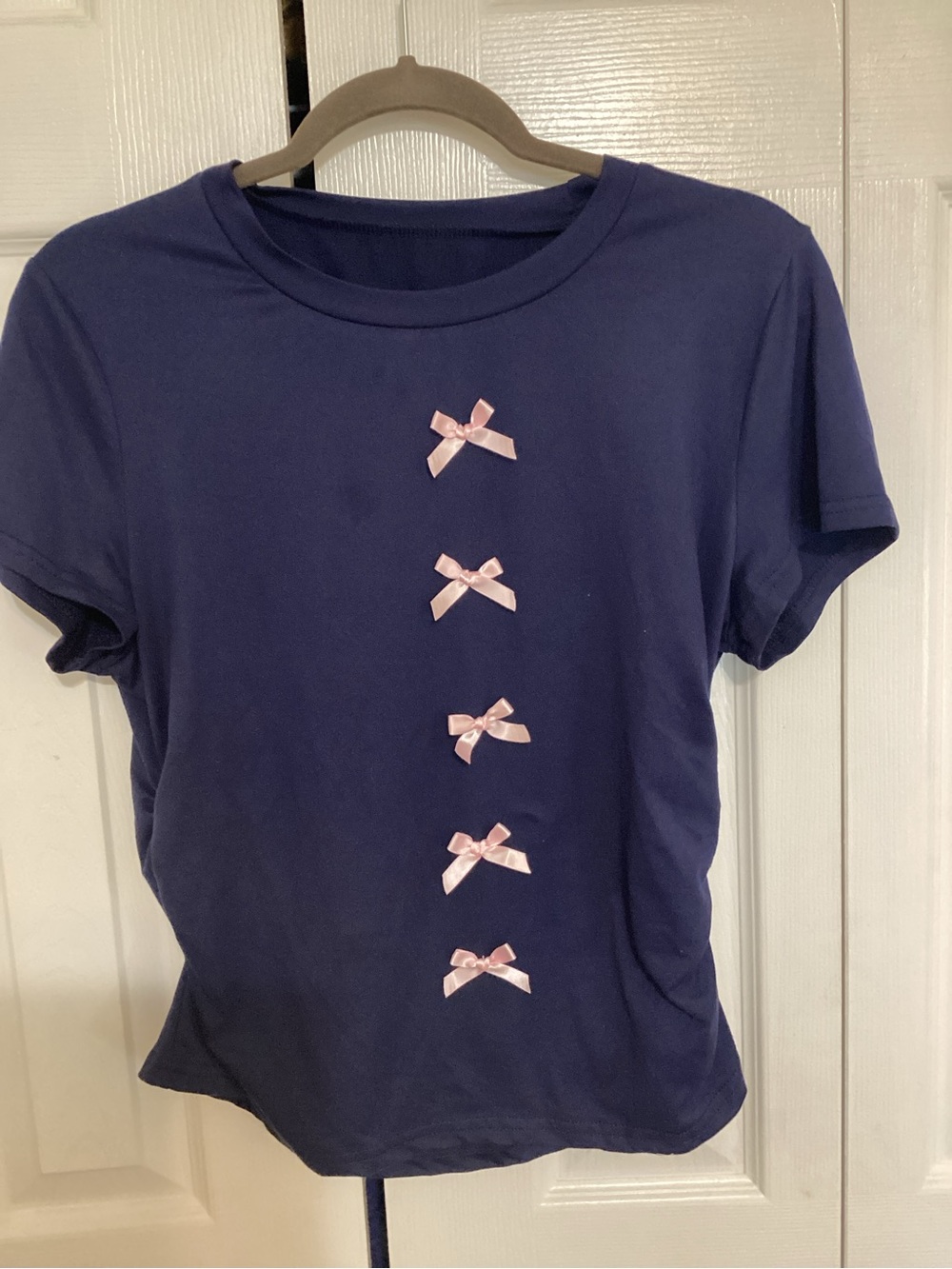 SHEIN Navy Short Sleeve Tee